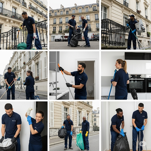 besoin d’un débarras ou nettoyage à paris on s’en occupe