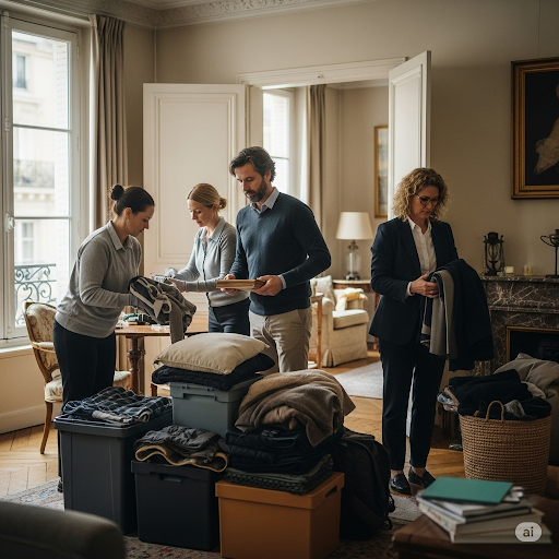 débarras de maison après un décès à paris un service discret et complet