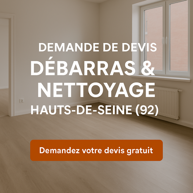 demande de devis – débarras & nettoyage hauts de seine (92)